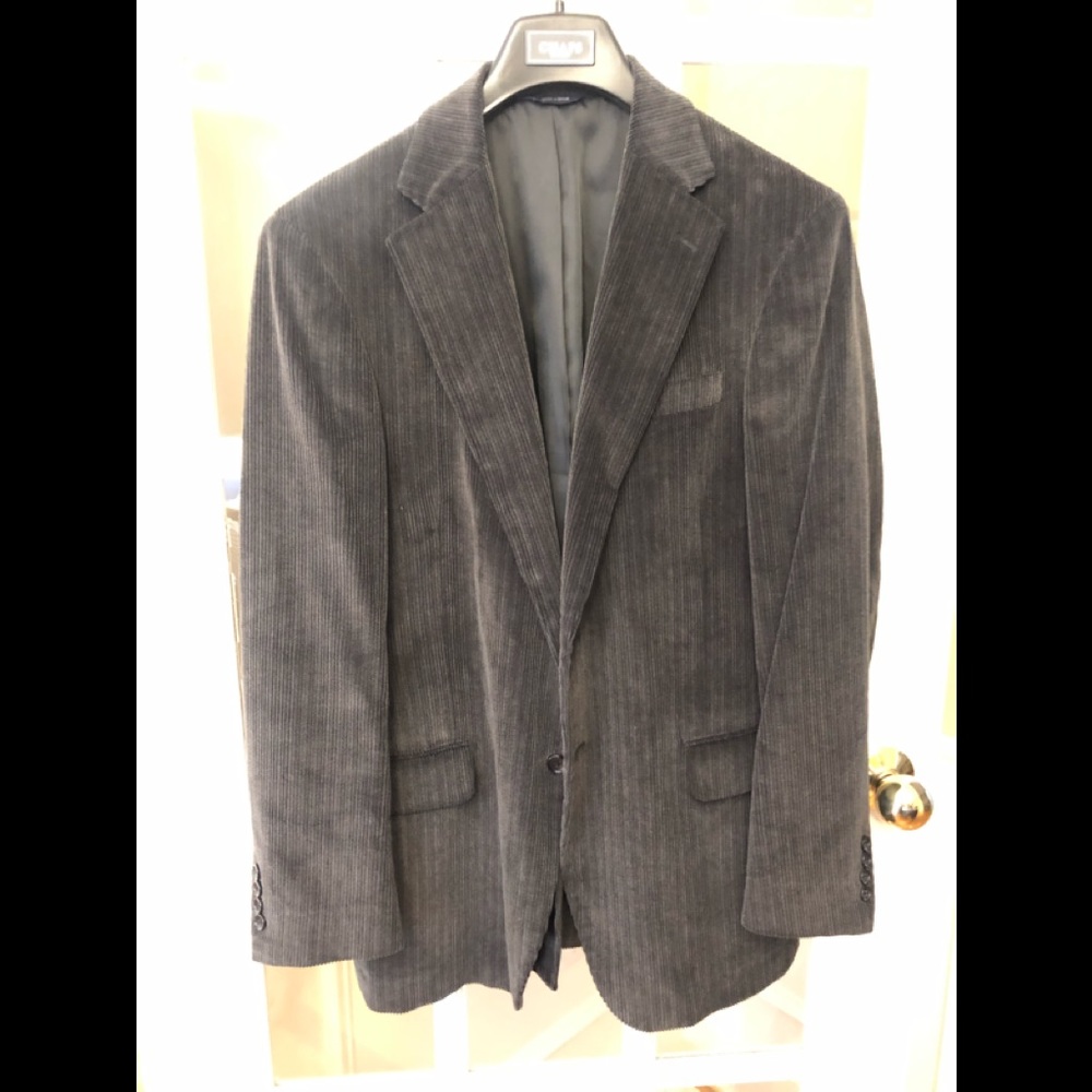 Gray Corduroy Sport Coat